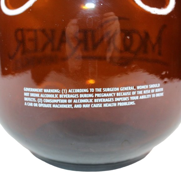 Moonraker Brewing Company 64 Fl Oz Growler Jug Auburn California Flip Top Jug - Picture 12 of 12